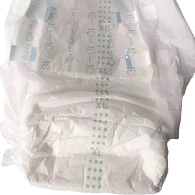 China Good Sleep Big Absorption Adults Band Printed Diaper for sale