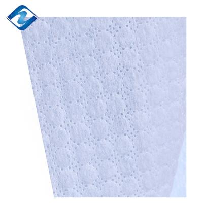 China Non Viable Hydrophilic Spunlace Woven Fabric For Damp Wiped Fabric for sale