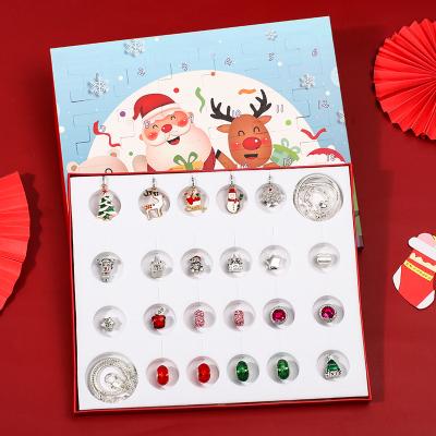 China 24pcs/Set Cute Children Kids Diy Beads Charms Bracelets Jewelry Charms For Bracelets Bulk Christmas Gift for sale