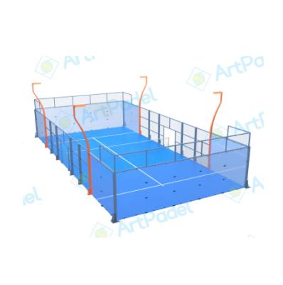 China Load more quantity each container fine quality popular panoramic pallet tennis court manufacturer for sale