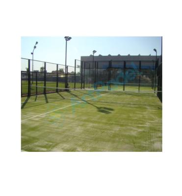 China Load more quantity each container 10M*20M Panoramic Padel Tennis Court for profesional padel court supplier for sale