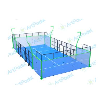 China Load More Quantity Than Each Container Wpt Type Panoramic Padel Tennis Court To China Outdoor Padel Court Product for sale