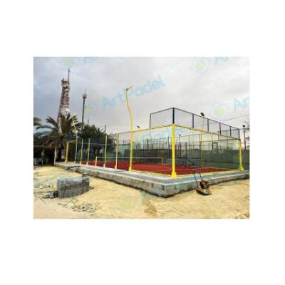 China Load More Quantity High Quality Glass Padel Court Padel Tennis Court Container Padel Scenic Courts Each for sale