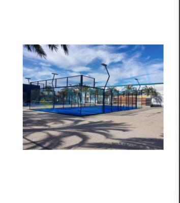 China Load more new hot sale quantity padel court black-blue outdoor sports from art padel in dubai for sale