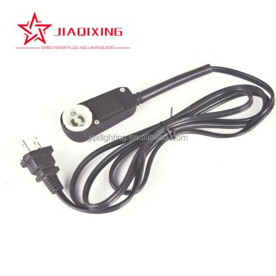 China GU10 G9 ceramic lampholder with cable cordset and with plug for sale