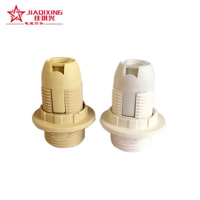 China E14 Screw Full Screw Lamp Holder Plastic VDE SAA CQC CE ROHS For E14 Bulbs for sale