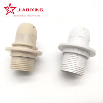 China E14 Screw Half Screw Lamp Holder Plastic VDE SAA CQC CE ROHS For E14 Bulbs for sale