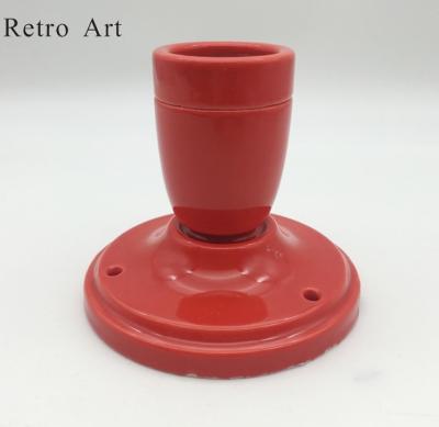 China Good Price Residential Wholesale DIY Red Ceramic Pendant Units for sale