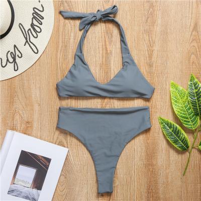 China Women's Sexy Swimwear Bikini Set High Waisted Bikini Set Breathable Sexy Swimwear Beach Wear for sale