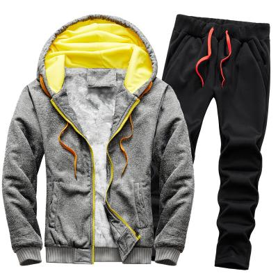 China Wholesale/Drop Ship Breathable Training Suits Men Gym Wear Hoodie Sweat Suits Hot Mens Jackets for sale