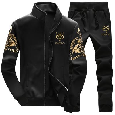 China Breathable Premium Quality Gym Sport Fitness Sports And Leisure Slim Fashion Jogging Tracksuits Two Piece Sets for sale