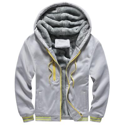 China Anti-wrinkle materials safety sublimation men's zipper hoodie sweatshirts with best quality and low price for sale