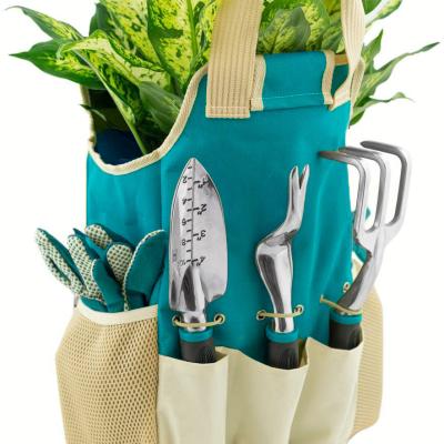 China Aluminum Garden Organizer Bag Child Shovel Fork Rake Garden Tools for sale