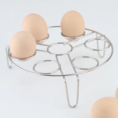 China Sustainable Stainless Steel Kitchen Household Egg Steamer Cooking Rack for sale