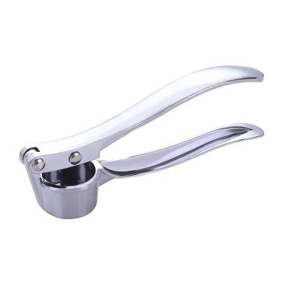 China Viable Hot Selling Amazon Stainless Steel Zinc Alloy Kitchen Accessories Manual Garlic Presser for sale