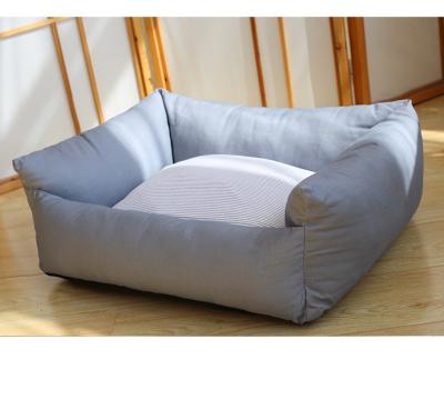 China Cooling Soft Kennel Dog Beds Pet Chamber For Protection Pet Cushion Pet Products for sale