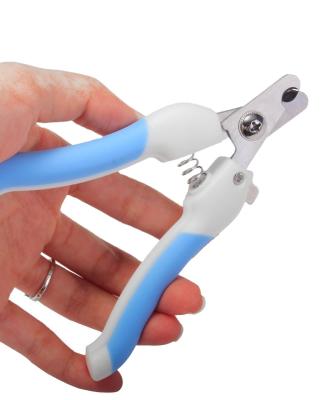 China Professional Cleaning Pet Cat Dog Nail Clippers Viable Safety Pet Grooming Tool for sale