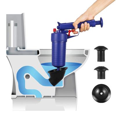 China Flexible Toilet Sink Compressor Drain Blaster High Pressure Plunger Pipes Clogged Remover for sale