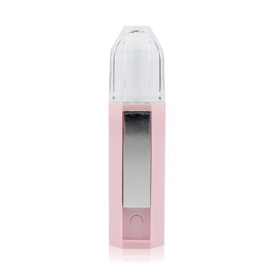 China Handheld Home Mini Nano Jet Device Skin Care Car Use Portable Facial Spray Mist Sprayer for sale