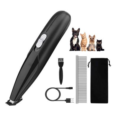 China Viable Rechargeable Pet Grooming Hair Trimmer Electric Dog Cat Hair Shaver for sale