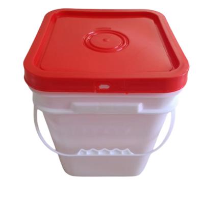 China Plastic Buckets Fertilizer Bucket Tamper Resistant Plastic Tool Various Sizes Storage Bucket for sale