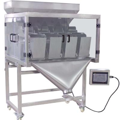 China Food Customized One Time Bottles 4 Head Linear 4 Weigher Automatic Bottle Filling Packing Machine for sale