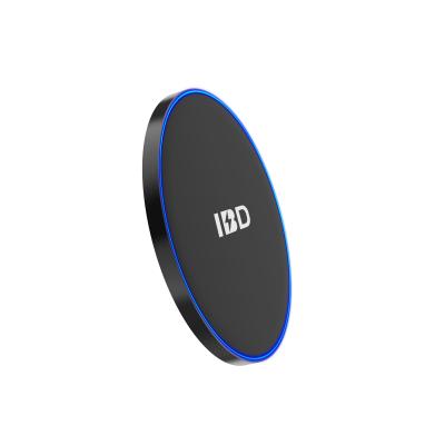 China Wholesale 10w IBD Metal Alloy Fast Charging Wireless Charger Wholesale 10w IBD Metal Alloy Fast Charging Wireless Charger for sale