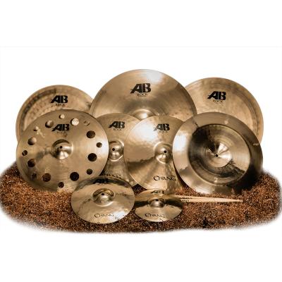 China Best Selling B20 Chang Cymbals AB Bronze Rock 4 Pics For Heavy Music for sale