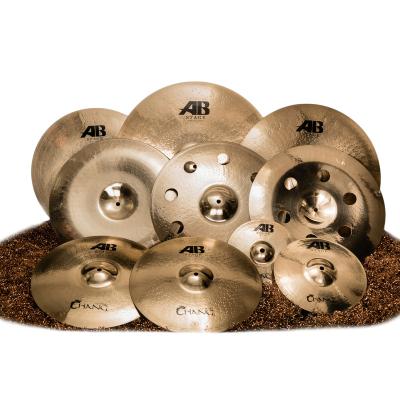 China High Quality B20 Bronze Alloy Most Popular Practice Copper Cymbals Drum Chang Cymbals for sale