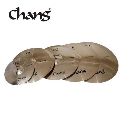 China cymbal pack of 80%copper+20% Tin Percussion Top Grade DE Bronze for Drumset for sale