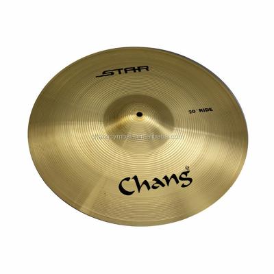 China Chang Cheap Brass Cymbals Star Series For Drum Set For Practice Cymbals for sale