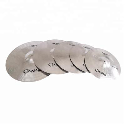 China For Practice Chang Cheap Alloy Armor Cymbal 5 PCs Set for Drumkit for sale