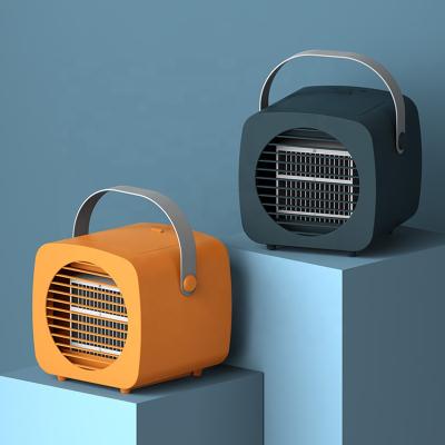 China Amazon 2021 new design air fan air conditioner water cooling rechargeable cooler portable air conditioner mini small for sale