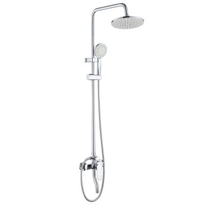 China Good Quality Thermostatic Faucets Shower Set With Rainfall Shower Head For Bathroom for sale