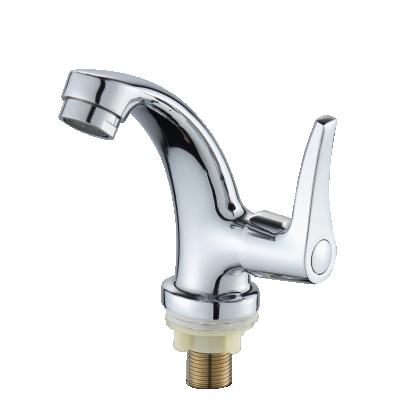 China Hot Selling Thermostatic Faucets Single Cold Deck Mounted Bathroom Basin Faucet for sale