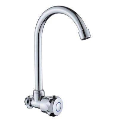 China Factory Made Wall Mounted Kitchen Faucet Thermostatic High Quality Single Porcelain Faucets for sale