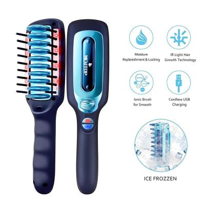 China Personal Hair Protection Brush Hair Growth Comb Protect Dry Damaged Hair Cold Hair Treatment for sale