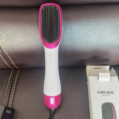 China Salon new arrival 1000w blow hair straightener curler comb one step hair dryer for sale