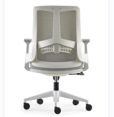 China Office Furniture White Height Adjustable Office Chair Swivel Frame Color Mesh (Height) Executive Chair for sale