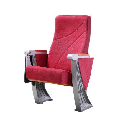 China New Style Convertible Cinema Conference Room Used Slow Return Folding VIP Auditorium Chairs Seats With Writing Table for sale