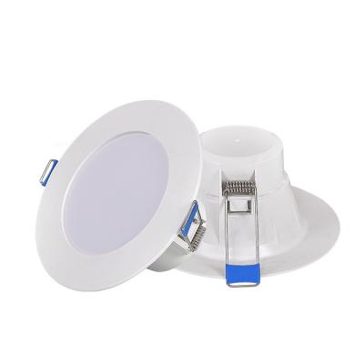 China Modern high quality home office hotel smd lead anti-glare led gypsum downlights 7w 50mm cut led downlight 3000k 4000k for sale