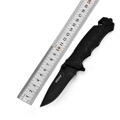 China Non-variable folding knife outdoor camping outdoor tactical knife no. 1 manufacturer direct selling stainless steel knife brown beer for sale