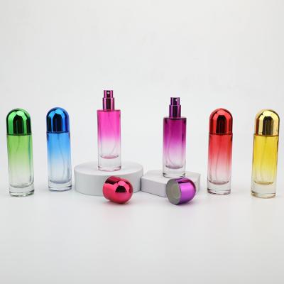 China 30ml Recyclable Reusable Cheap Empty Perfume Bottle Glass Spray Perfume Glass Bottle Porcelain For Women for sale