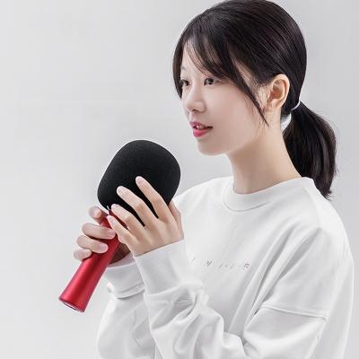 China AsperX Handheld Portable Handheld Microphone Speaker MIC Karaoke Singing Home Party Wireless Microphone for sale