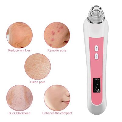 China ABS Plastic Handheld Vacuum Personal Care Portable Waterproof Black Primer Stain Remover Smell Clear Acne Suction Removal Pore Remover Tool for sale