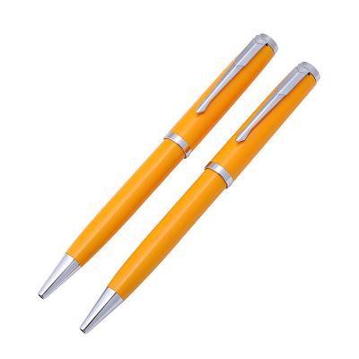 China office & School Pen New Manufacturers Supply Metal Rotating Ball Pen, Business Gifts Pen Office Stationery Custom Logo Ball Pen A46 for sale