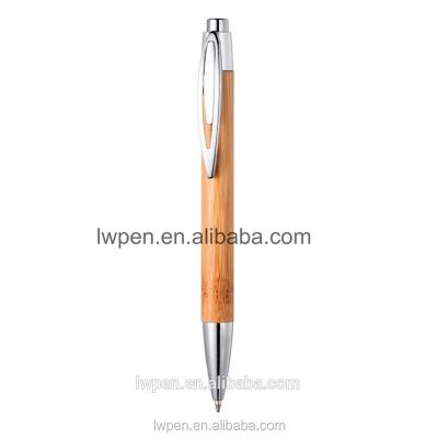 China office & Wooden Ballpoint Pen School Pen Wholesale Spinning Bamboo Ball Pens Kit Wooden Ballpoint Pens for sale