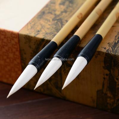 China Cheap and High Quality custom Wrinting Decorative Chinese Calligraphy Brushes logo, promotional traditional brushes made in china for sale