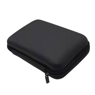 China Classic Simplicity EVA Storage Case For Hard-drive And Ear Phones Black Color L14*W10*H3cm for sale