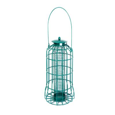 China Sustainable Squrirrel Proof Peanut Feeder Bird Feeder 17.5*17.5*25cm for sale